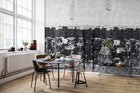 R14281 Deconstructed Domino Curious Mural by Rebel Walls