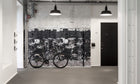 R14281 Deconstructed Domino Curious Mural by Rebel Walls