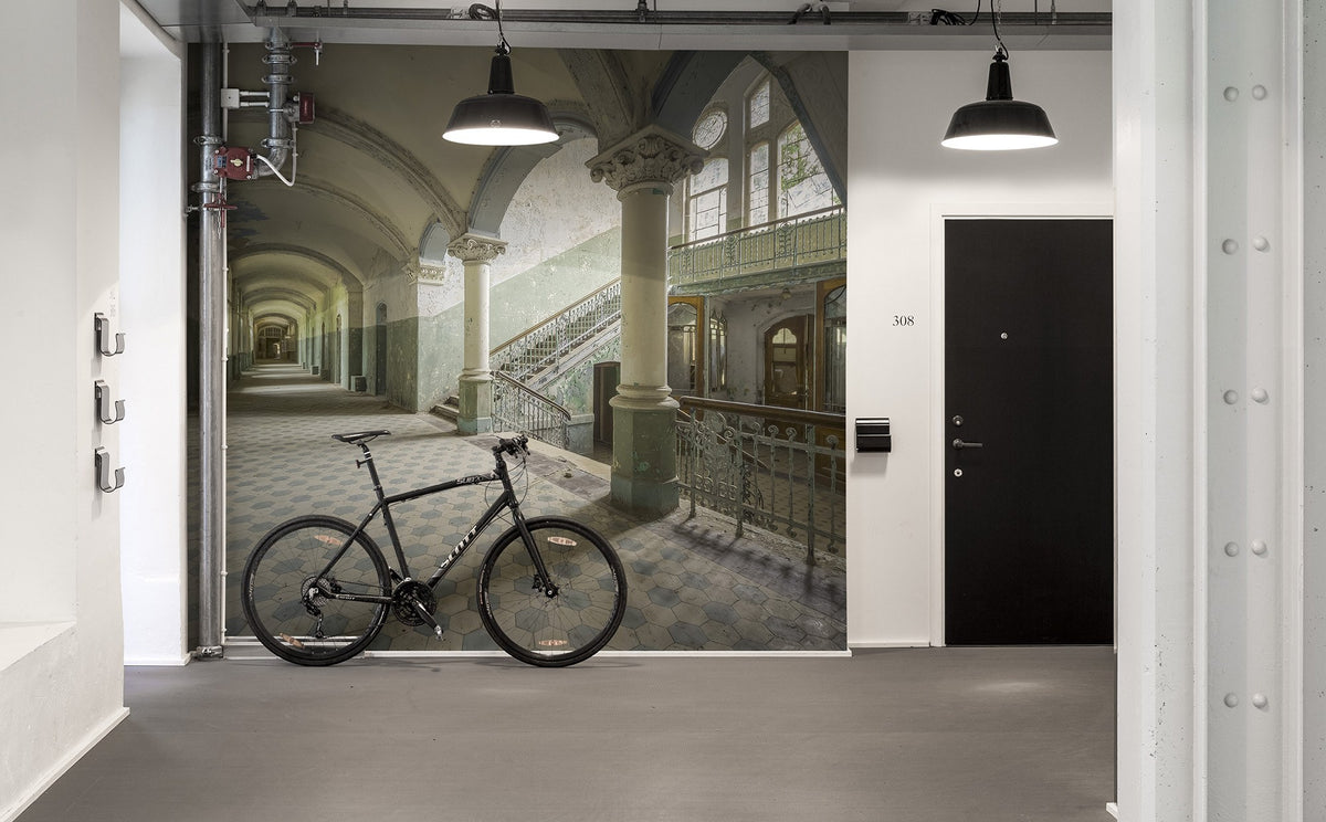 R14331 Bleached Baroque Curious Mural by Rebel Walls
