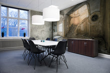 R14341 Raw Chateau Curious Mural by Rebel Walls