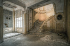 R14341 Raw Chateau Curious Mural by Rebel Walls
