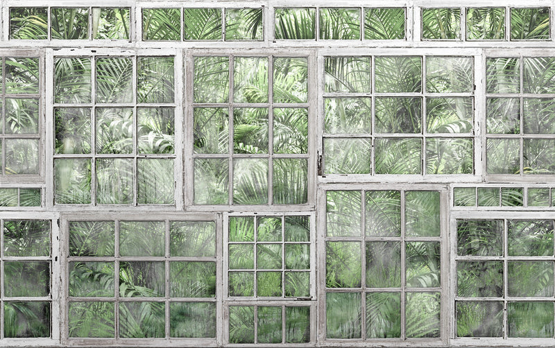 R14371 Perspective Jardin Curious Mural by Rebel Walls