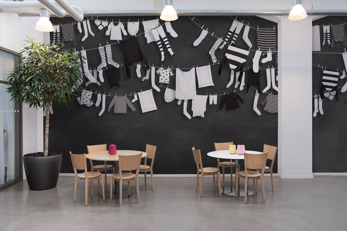 R14441 Laundry Day Storytime Mural by Rebel Walls