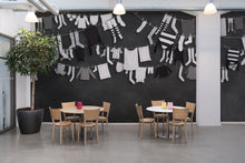 R14441 Laundry Day Storytime Mural by Rebel Walls
