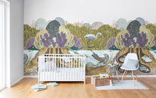 R14451 Wild Willows Storytime Mural by Rebel Walls