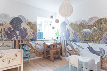 R14451 Wild Willows Storytime Mural by Rebel Walls