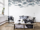 R14512 Cotton Skies Storytime Mural by Rebel Walls