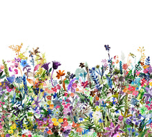 R14531 May Meadow Storytime Mural by Rebel Walls