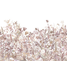 R14533 May Meadow Dusty Pink Storytime Mural by Rebel Walls