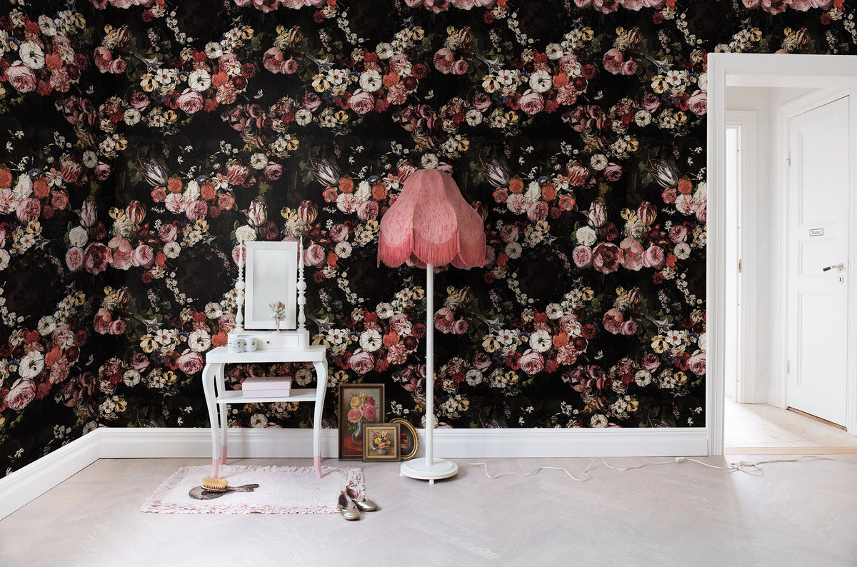 R14541 Briar Roses Storytime Mural by Rebel Walls