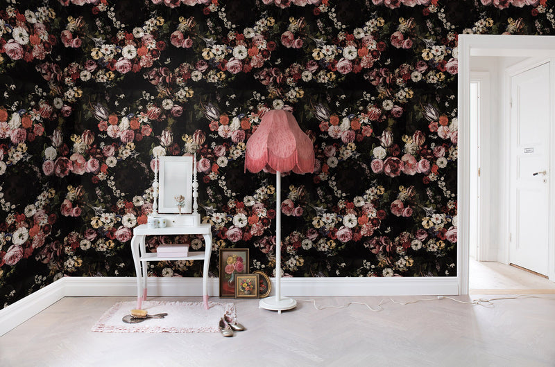 R14541 Briar Roses Storytime Mural by Rebel Walls