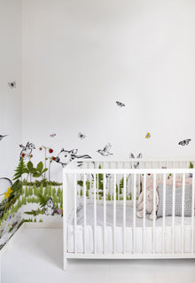 R14551 The Rabbits Playground Storytime Mural by Rebel Walls