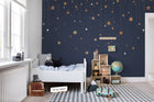 R14571 Stargazing Storytime Mural by Rebel Walls