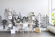 R14582 Nordic Valley Storytime Mural by Rebel Walls