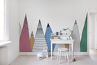 R14583 Mountain Ridge Color Storytime Mural by Rebel Walls
