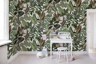 R14591 Mischievous Monkeys Storytime Mural by Rebel Walls