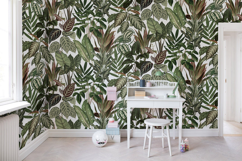 R14591 Mischievous Monkeys Storytime Mural by Rebel Walls
