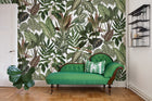 R14591 Mischievous Monkeys Storytime Mural by Rebel Walls