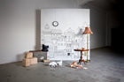R14601 London Houses Storytime Mural by Rebel Walls
