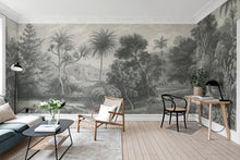 R14611 Jungle Land Vintage Storytime Mural by Rebel Walls