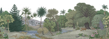 R14614 Jungle Land Color Palette Mural by Rebel Walls
