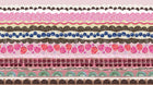 R14621 Sugar Stripes Storytime Mural by Rebel Walls