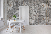 R14702 Secret Garden Bali Boards Tropical Oasis Mural by Rebel Walls