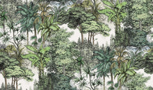 R14703 Secret Garden Lush Bouquet Mural by Rebel Walls