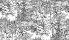R14704 Secret Garden Bouquet Mural by Rebel Walls