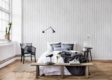 R14721 Swedish Cottage White Mural by Rebel Walls