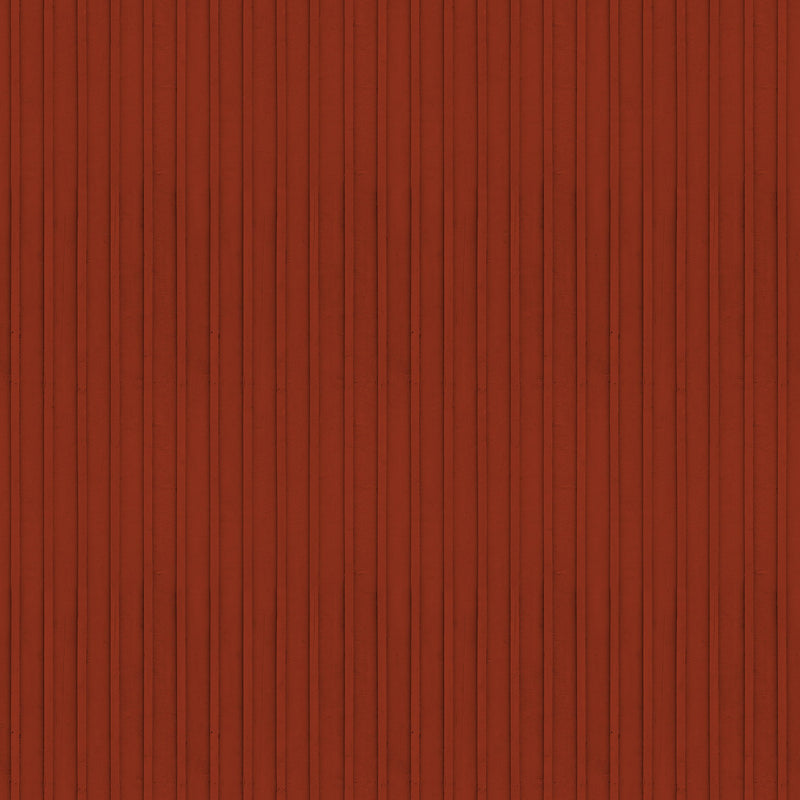 R14723 Swedish Cottage Red Mural by Rebel Walls