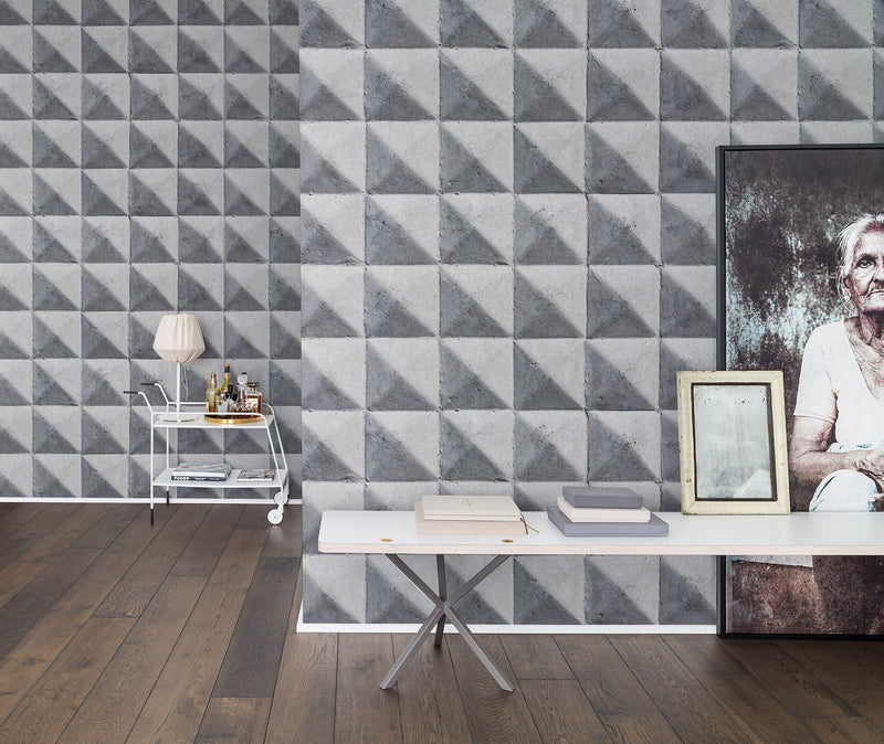 R14771 Triangle Square Mural by Rebel Walls