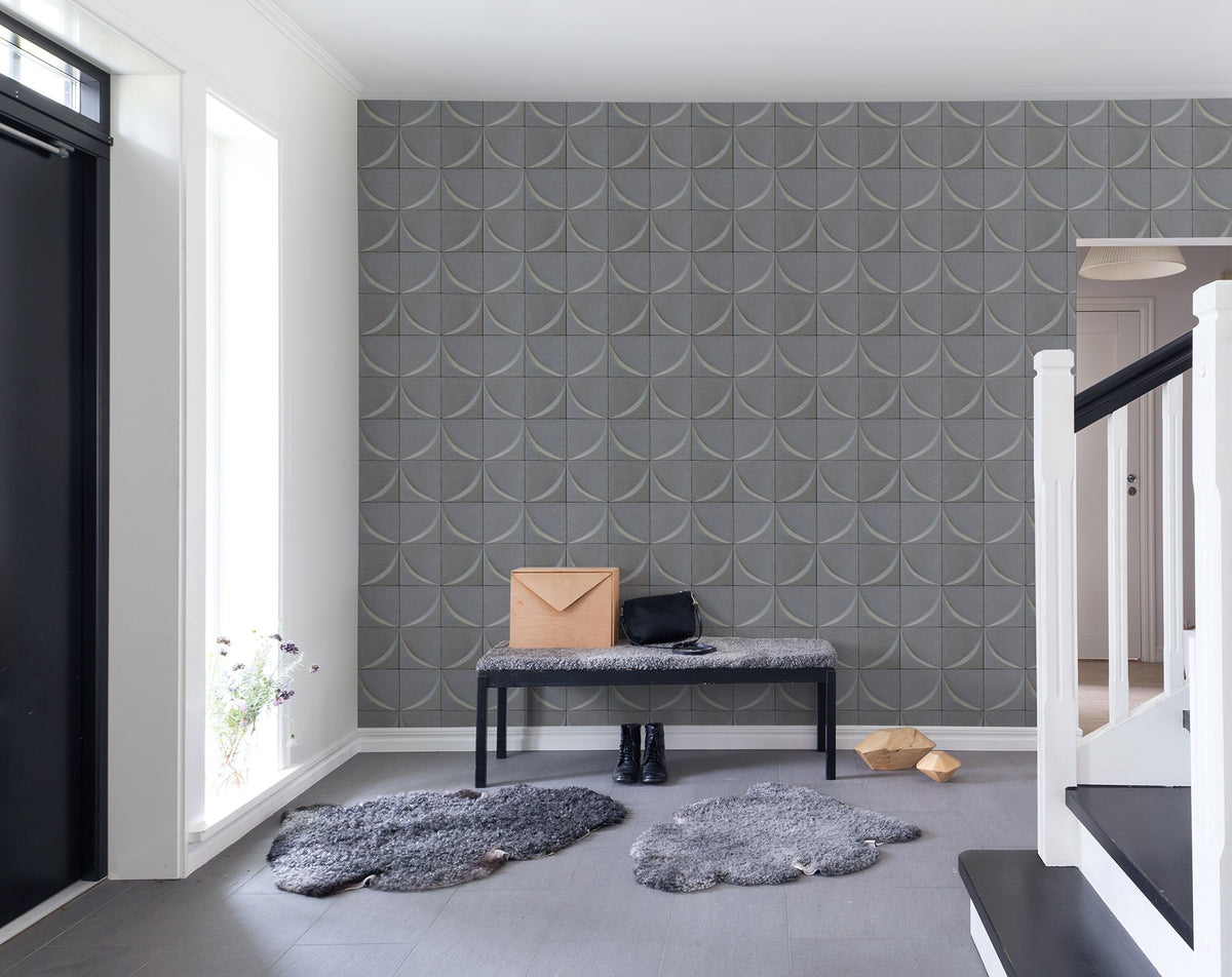 R14791 Solid Waves Mural by Rebel Walls