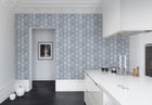 R14801 Concrete Hexagon Mural by Rebel Walls