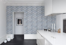 R14801 Concrete Hexagon Mural by Rebel Walls