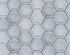 R14801 Concrete Hexagon Mural by Rebel Walls