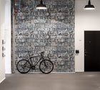R14811 Stacked Bricks Mural by Rebel Walls