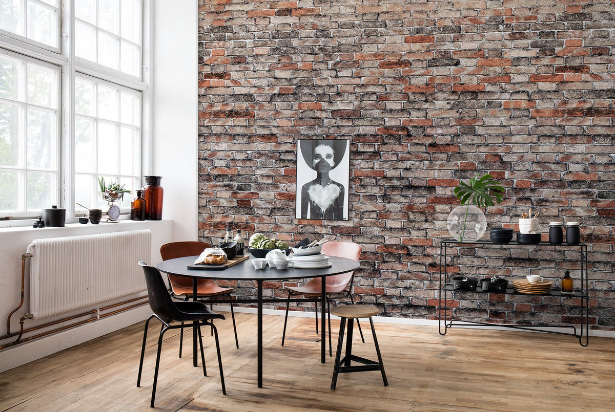 R14821 Brickwork Mural by Rebel Walls