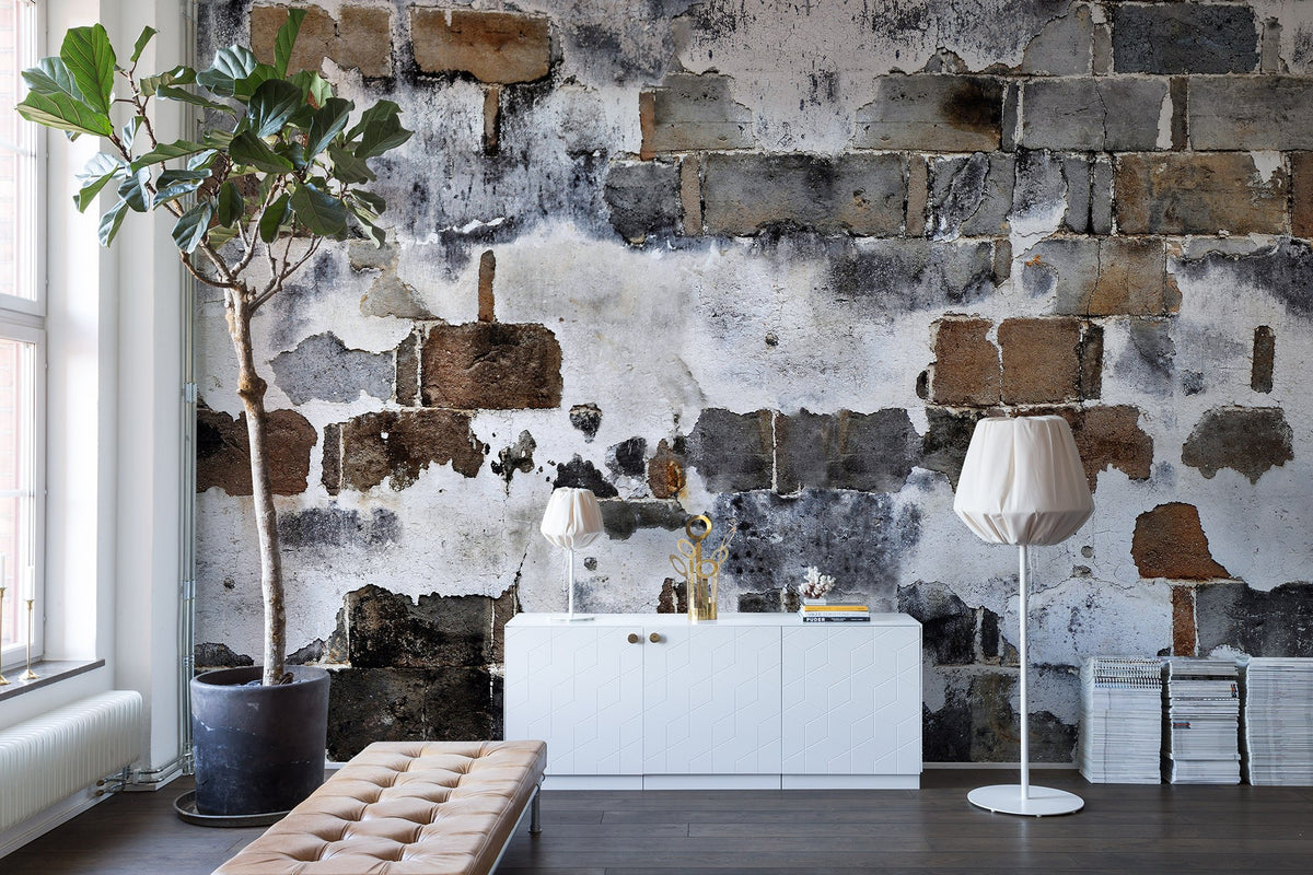 R14831 Slurry Wall Mural by Rebel Walls