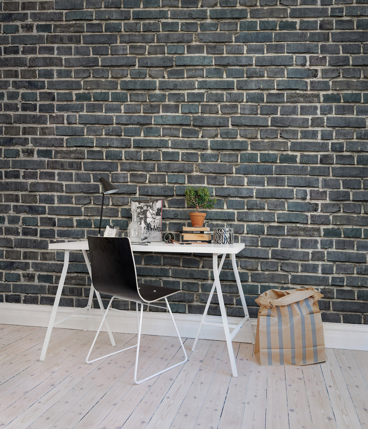 R14842 Top Floor Tiles Mural by Rebel Walls