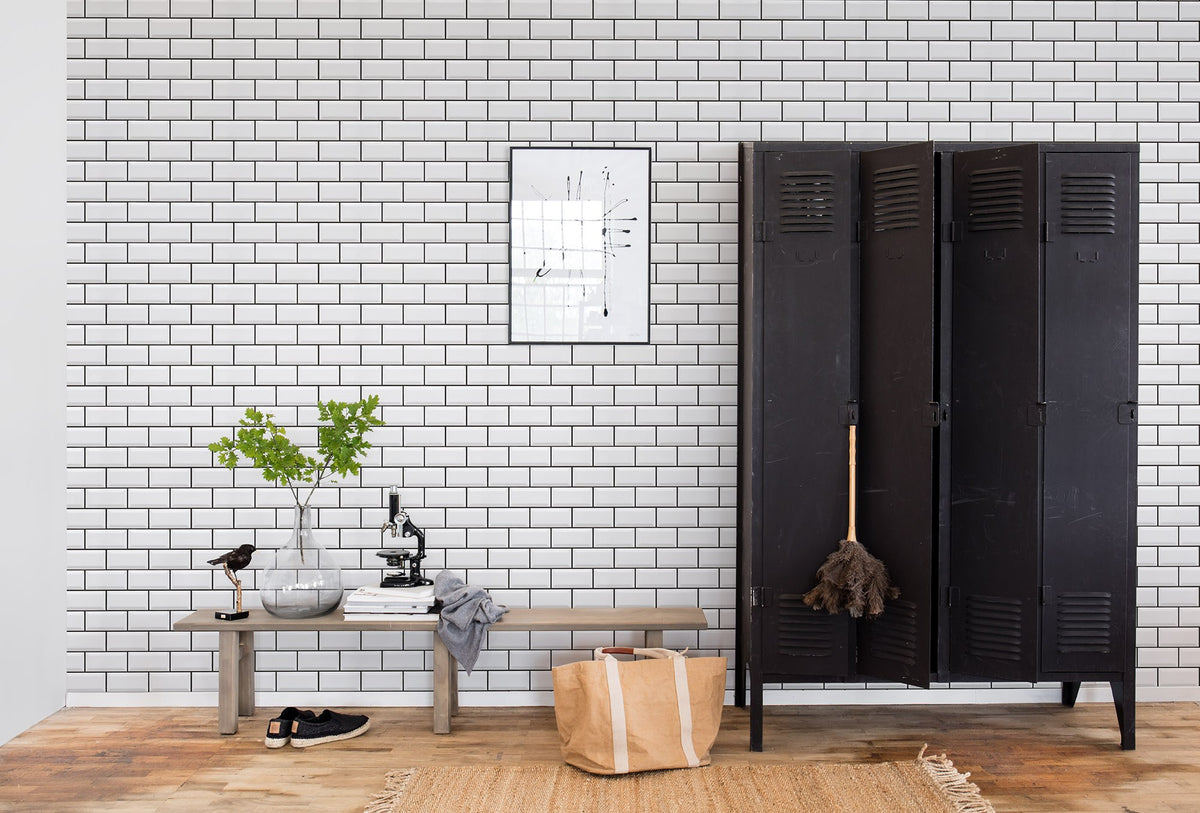 R14861 Bistro Tiles Mural by Rebel Walls