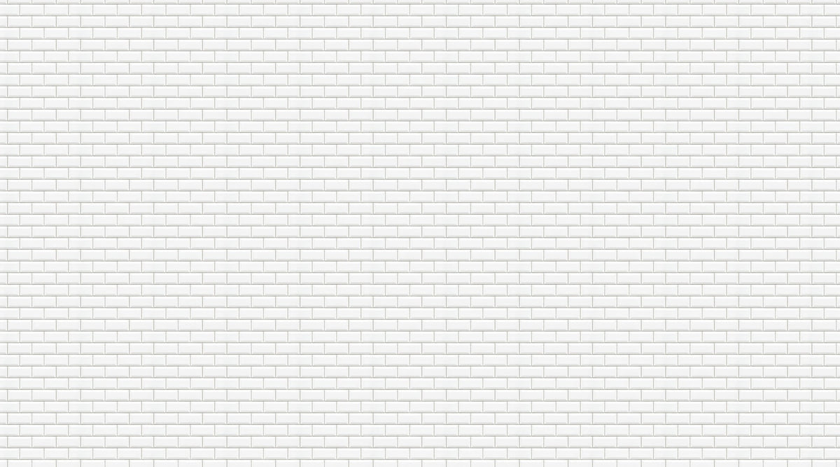 R14862 Bistro Tiles White Mural by Rebel Walls