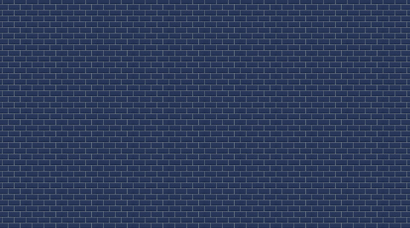 R14864 Bistro Tiles Royal Blue Mural by Rebel Walls