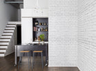 R14871 Soft Bricks Dusty Pink Mural by Rebel Walls