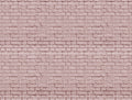 Soft Bricks Pink Dusty Pink Mural by Rebel Walls