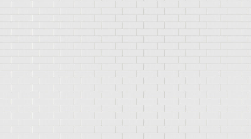 R14891 Oblong Tiles White Mural by Rebel Walls