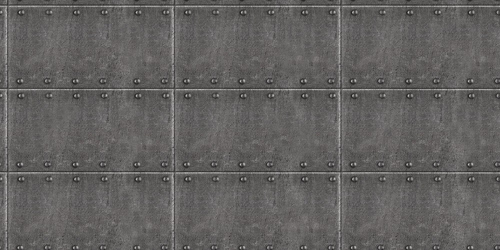 R14951 Pop Rivets Mural by Rebel Walls
