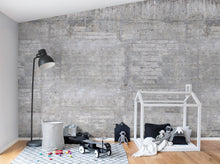 R15001 Wooden Concrete Mural by Rebel Walls