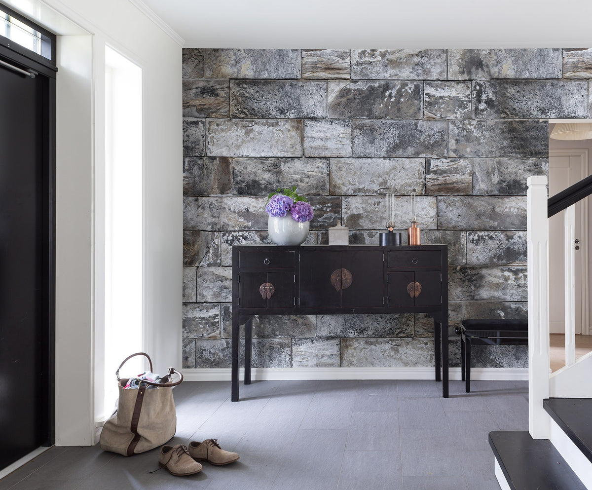 R15031 Block Wall Mural by Rebel Walls