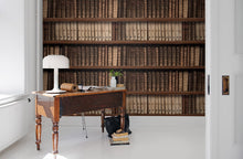 R15041 Antique Books Mural by Rebel Walls